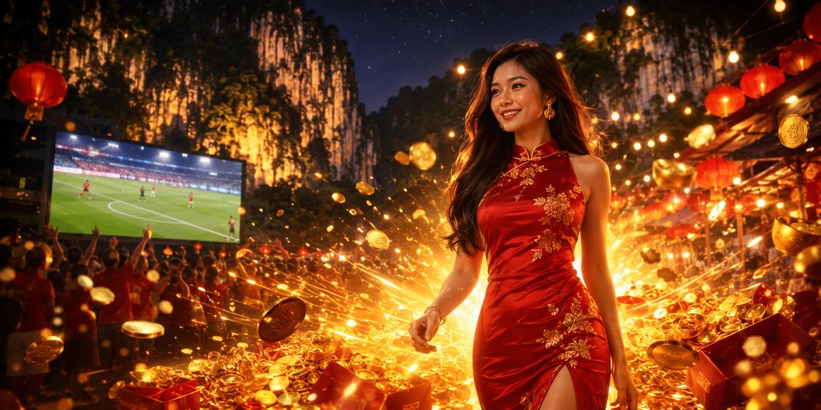 Suasana pertaruhan bola sepak bergaya Melayu di Ipoh Perak Malaysia