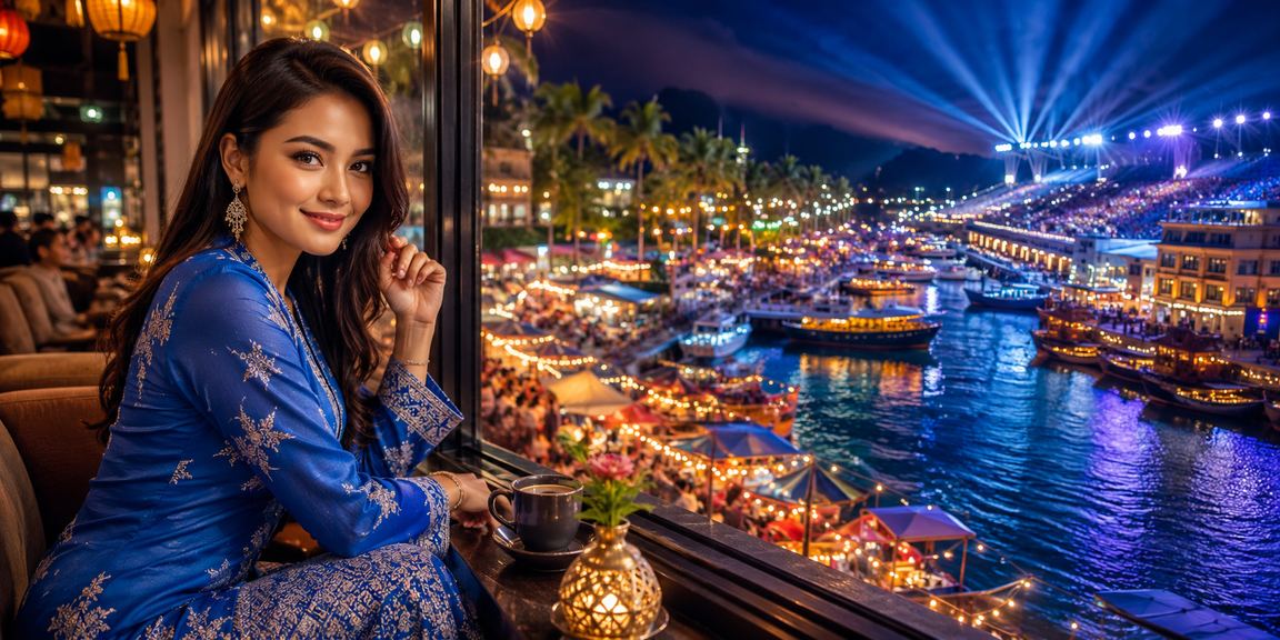 Pengalaman hiburan kasino Malaysia dengan pakaian baju kurung tradisional