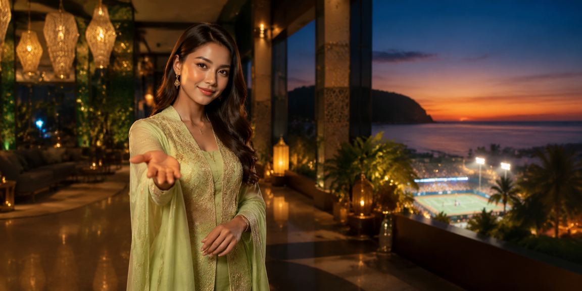 Suasana kasino hiburan di Pulau Pinang semasa perayaan Hari Raya Malaysia